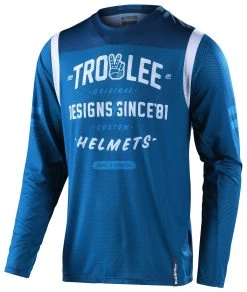 Troy Lee Designs GP Air Roll Out Jersey -Highway 21 shop troy lee designs gp air roll out jersey slate blue