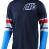 Troy Lee Designs GP Air Warped Jersey -Highway 21 shop troy lee designs gp air warped jersey blue red