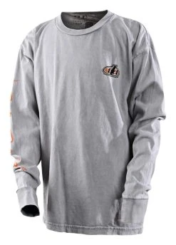 Troy Lee Designs Troy Lee Piston Bone Long Sleeve Youth T-Shirt (Youth LG)