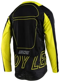 Troy Lee Designs SE Pro Drop IN Jersey -Highway 21 shop troy lee designs se pro drop in jersey black yellow 3