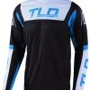 Troy Lee Designs SE Pro Fractura Jersey 1 Troy Lee Designs SE Pro Fractura Jersey -Highway 21 shop troy lee designs se pro fractura jersey black blue