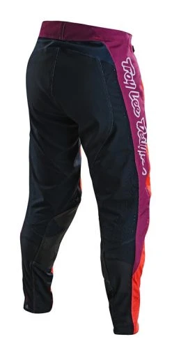 Troy Lee Designs Troy Lee SE Pro Cosmic Jungle Pants -Highway 21 shop troy lee designs se pro pant cosmic jungle orange navy orange navy 1
