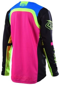 Troy Lee Designs Youth GP Fractura Jersey 9 Troy Lee Designs Youth GP Fractura Jersey -Highway 21 shop troy lee designs youth gp fractura jersey black flo yellow 1
