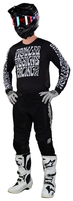 Troy Lee Designs Troy Lee GP Pro Air Manic Monday Jersey -Highway 21 shop troy lee gp pro air manic monday jersey black 2