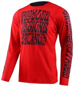 Troy Lee Designs Troy Lee GP Pro Air Manic Monday Jersey -Highway 21 shop troy lee gp pro air manic monday jersey red