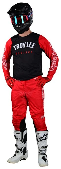 Troy Lee Designs Troy Lee GP Pro Boltz Jersey -Highway 21 shop troy lee gp pro boltz jersey black red 2