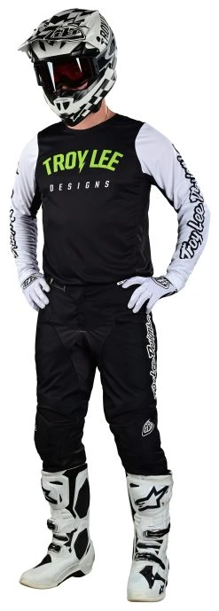 Troy Lee Designs Troy Lee GP Pro Boltz Jersey -Highway 21 shop troy lee gp pro boltz jersey black white 2