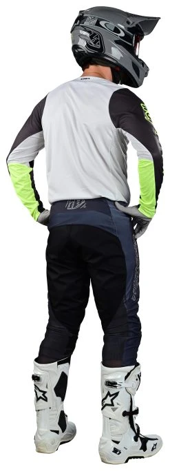 Troy Lee Designs Troy Lee GP Pro Boltz Jersey -Highway 21 shop troy lee gp pro boltz jersey grey hi viz 3
