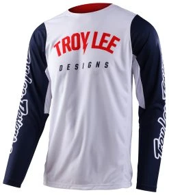 Troy Lee Designs Troy Lee GP Pro Boltz Jersey -Highway 21 shop troy lee gp pro boltz jersey white navy