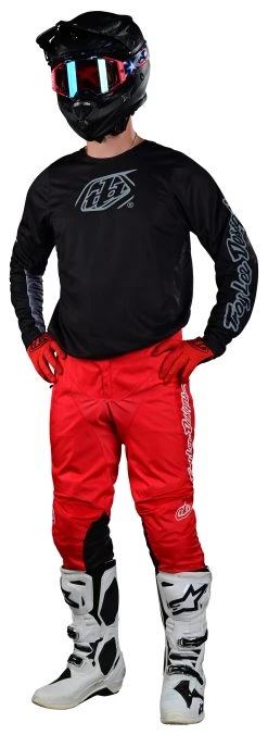 Troy Lee Designs Troy Lee GP Pro Icon Jersey -Highway 21 shop troy lee gp pro icon jersey black grey 2