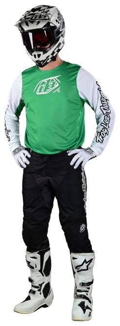 Troy Lee Designs Troy Lee GP Pro Icon Jersey -Highway 21 shop troy lee gp pro icon jersey green white 2