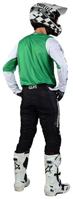 Troy Lee Designs Troy Lee GP Pro Icon Jersey -Highway 21 shop troy lee gp pro icon jersey green white 3