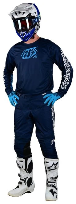 Troy Lee Designs Troy Lee GP Pro Icon Jersey -Highway 21 shop troy lee gp pro icon jersey navy blue 2