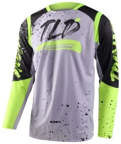 Troy Lee Designs Troy Lee GP Pro Partical Jersey -Highway 21 shop troy lee gp pro partical jersey grey hi viz