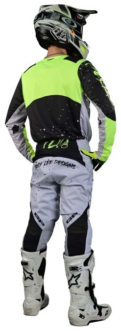 Troy Lee Designs Troy Lee GP Pro Partical Jersey -Highway 21 shop troy lee gp pro partical jersey grey hi viz 3