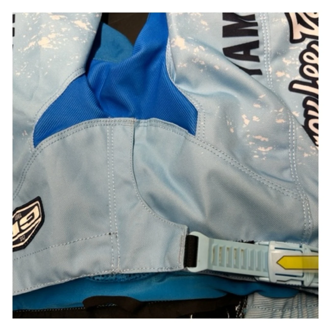 Troy Lee Designs Troy Lee GP Yamaha Youth Pants Light Blue/White / Youth 28 [Blemished - Good] - Image 4