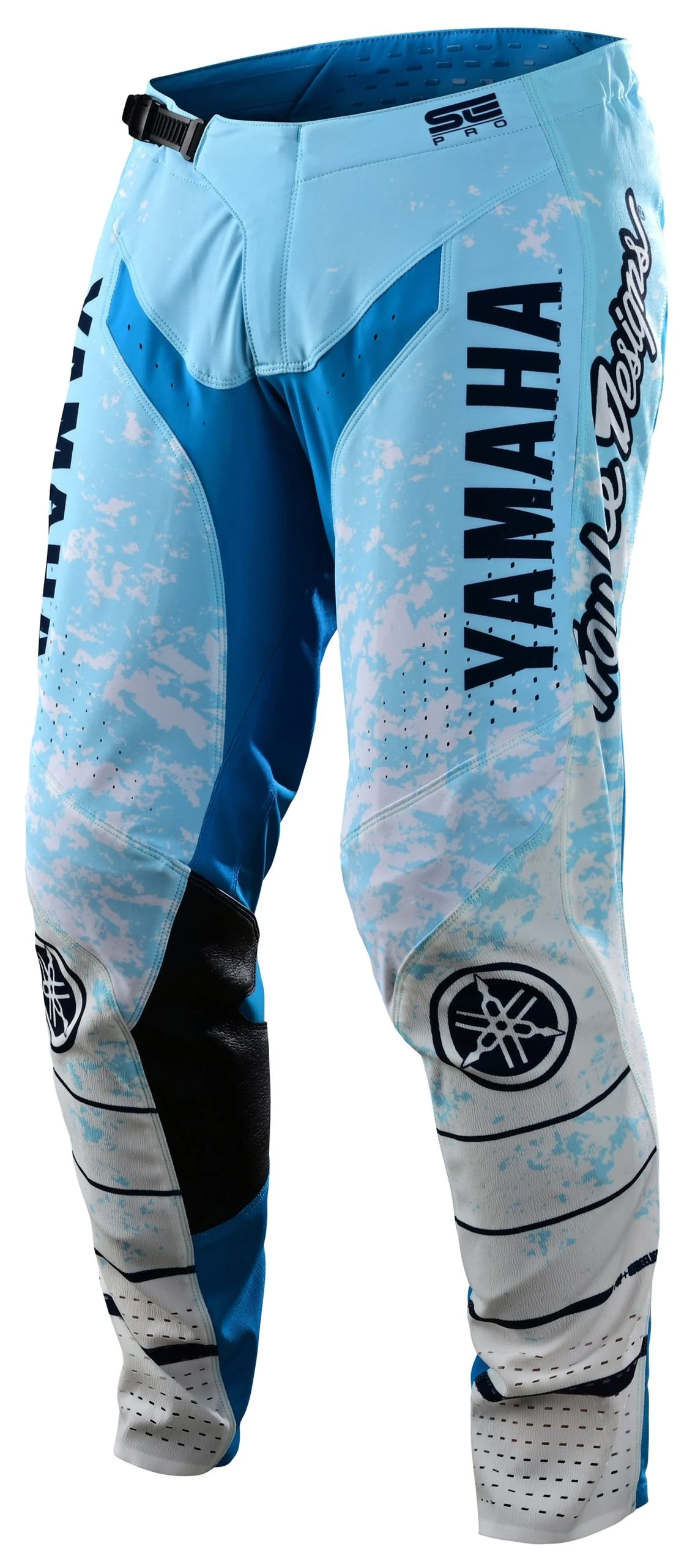 Troy Lee Designs Troy Lee GP Yamaha Youth Pants Light Blue/White / Youth 28 [Blemished - Good]