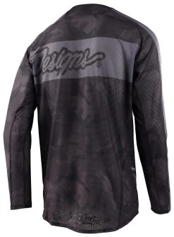 Troy Lee Designs Troy Lee SE Pro Air Vox Jersey -Highway 21 shop troy lee se pro air vox jersey black camo grey 1