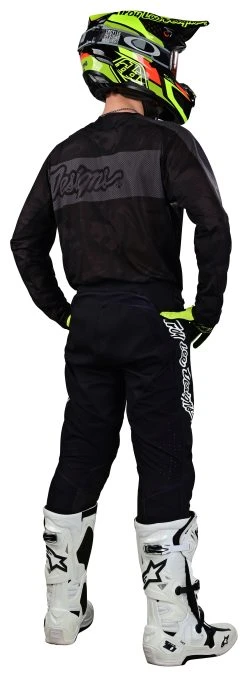 Troy Lee Designs Troy Lee SE Pro Air Vox Jersey -Highway 21 shop troy lee se pro air vox jersey black camo grey 3