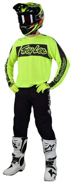 Troy Lee Designs Troy Lee SE Pro Air Vox Jersey -Highway 21 shop troy lee se pro air vox jersey yellow 2