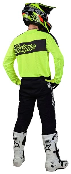 Troy Lee Designs Troy Lee SE Pro Air Vox Jersey -Highway 21 shop troy lee se pro air vox jersey yellow 3